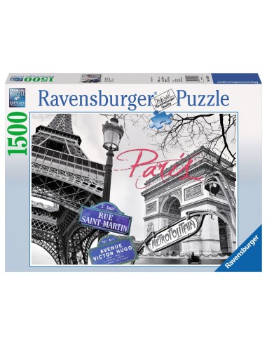 Ravensburger Paris, mon amour Puzzle 1500 pz Città