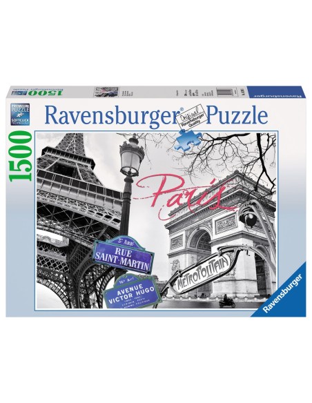 Ravensburger Paris, mon amour Puzzle 1500 pz Città
