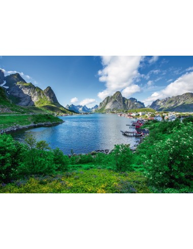 Ravensburger Puzzel Lofoten Harbour  1000 stukjes Puzzle 1000 pz Mondo