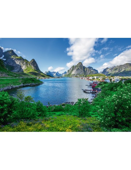 Ravensburger Puzzel Lofoten Harbour  1000 stukjes Puzzle 1000 pz Mondo