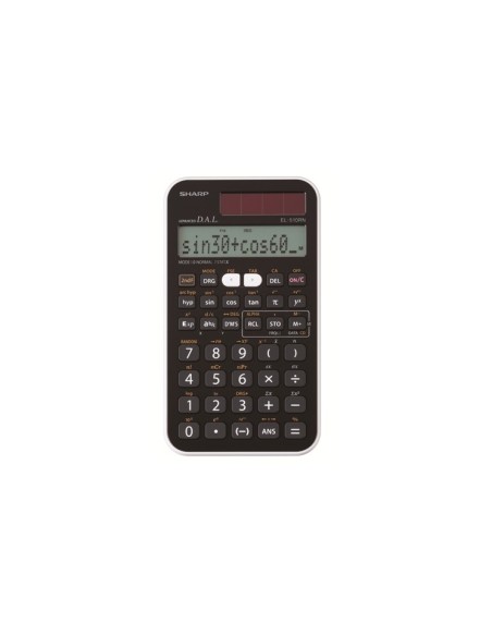 Sharp EL-510RNB calcolatrice Tasca Calcolatrice scientifica Nero