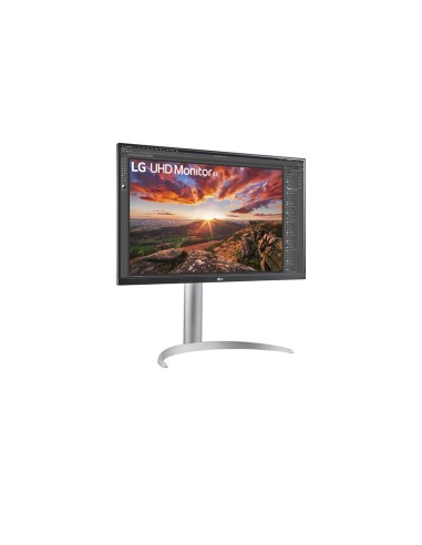 LG 27UP850N-W LED display 68,6 cm (27") 3840 x 2160 Pixel 4K Ultra HD Argento, Nero