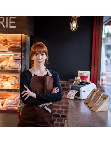 Brother TD-4550DNWB stampante per etichette (CD) Termica diretta 300 x 300 DPI Con cavo e senza cavo