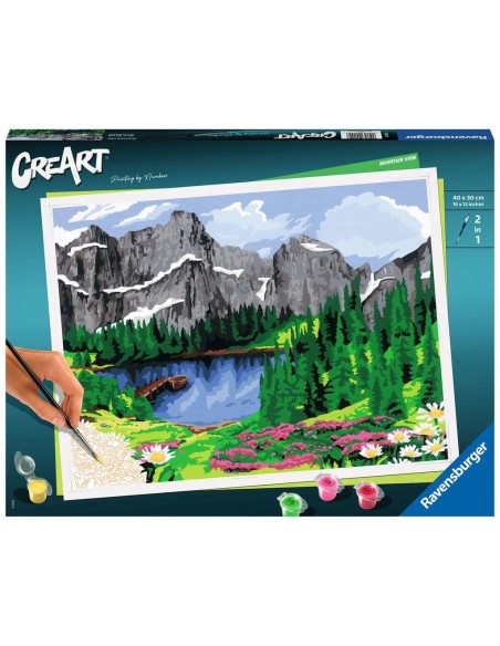 Ravensburger 20155 pagina e libro da colorare Colore per kit di verniciatura in base ai numeri