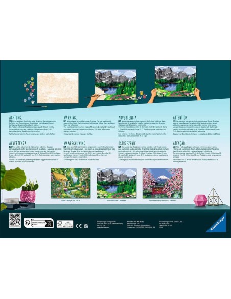 Ravensburger 20155 pagina e libro da colorare Colore per kit di verniciatura in base ai numeri