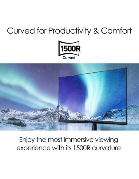 MSI Pro MP242C 60,5 cm (23.8") 1920 x 1080 Pixel Full HD LED Nero
