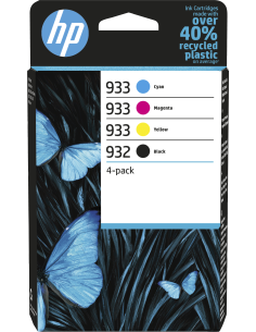 HP Confezione da 4 inchiostri originali 932 933 nero, ciano, magenta, giallo 2