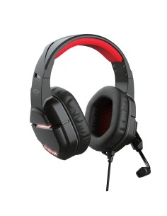 Trust GXT 448 Nixxo Auricolare Cablato A Padiglione Giocare USB tipo A Nero, Rosso