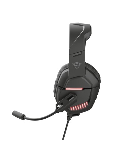 Trust GXT 448 Nixxo Auricolare Cablato A Padiglione Giocare USB tipo A Nero, Rosso