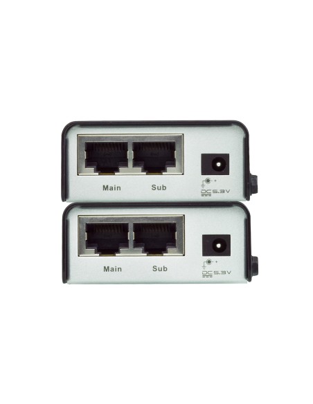 ATEN VE602 moltiplicatore AV Trasmettitore e ricevitore AV Nero