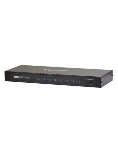ATEN VS0801A switch per keyboard-video-mouse (kvm) Montaggio rack Nero