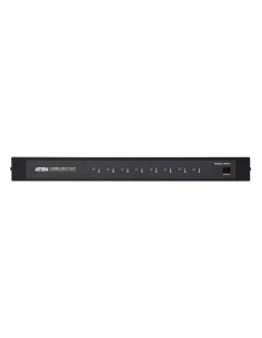 ATEN VS0801A switch per keyboard-video-mouse (kvm) Montaggio rack Nero 2