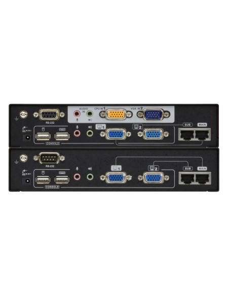 ATEN CE775 moltiplicatore AV Trasmettitore e ricevitore AV Nero