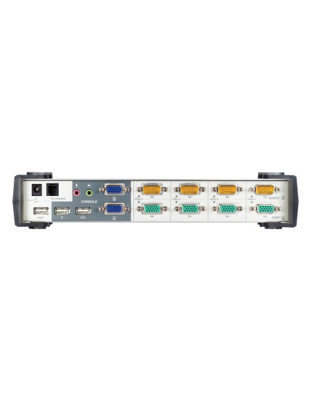 ATEN CS1744 switch per keyboard-video-mouse (kvm) Bianco