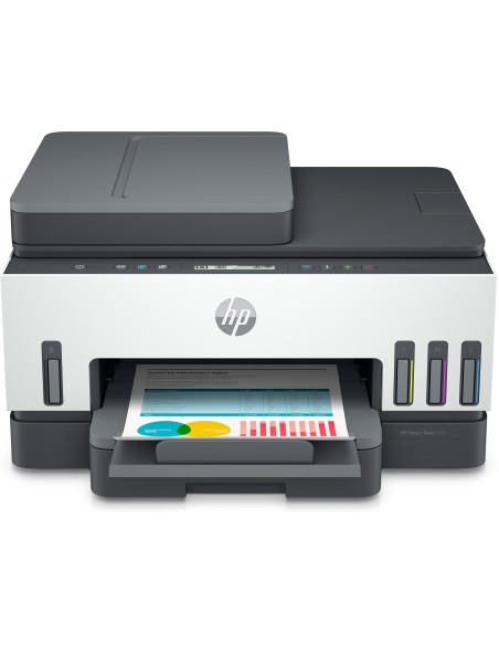 HP Smart Tank Stampante multifunzione 7305, Stampa, Scansione, Copia, ADF, Wireless, ADF da 35 fogli, scansione verso PDF,