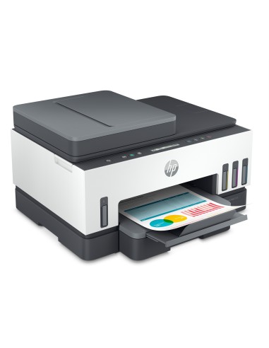 HP Smart Tank Stampante multifunzione 7305, Stampa, Scansione, Copia, ADF, Wireless, ADF da 35 fogli, scansione verso PDF,