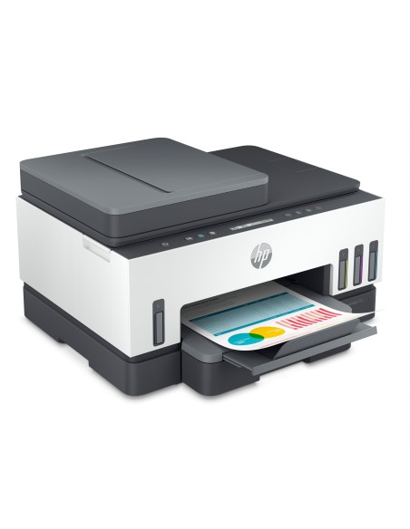HP Smart Tank Stampante multifunzione 7305, Stampa, Scansione, Copia, ADF, Wireless, ADF da 35 fogli, scansione verso PDF,