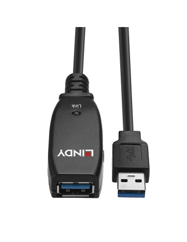 Lindy 43322 cavo USB 15 m USB 3.2 Gen 1 (3.1 Gen 1) USB A Nero