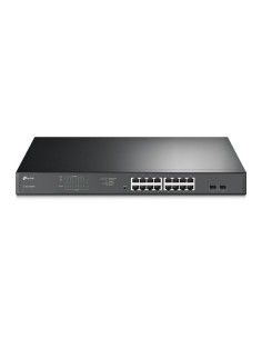 TP-Link TL-SG1218MPE Gestito L2 Gigabit Ethernet (10 100 1000) Supporto Power over Ethernet (PoE) 1U Nero