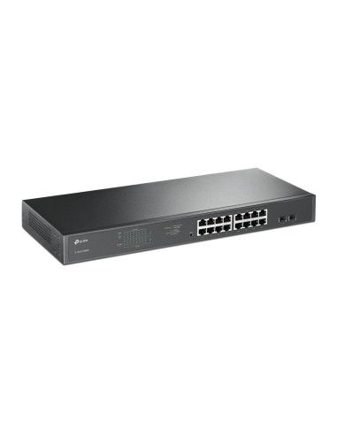 TP-Link TL-SG1218MPE Gestito L2 Gigabit Ethernet (10 100 1000) Supporto Power over Ethernet (PoE) 1U Nero