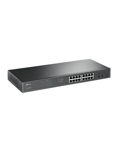 TP-Link TL-SG1218MPE Gestito L2 Gigabit Ethernet (10 100 1000) Supporto Power over Ethernet (PoE) 1U Nero