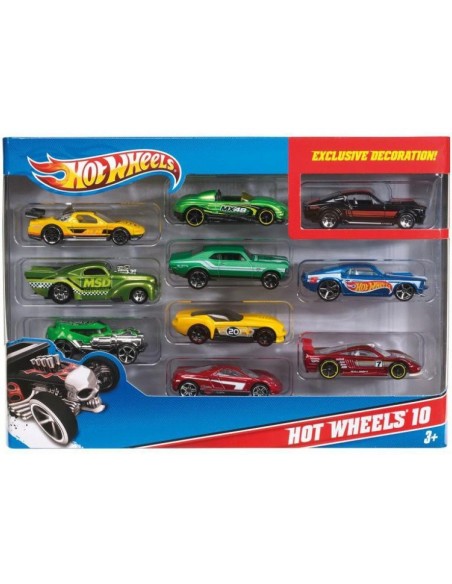 Hot Wheels 10 veicoli assortiti