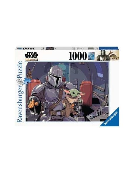 Ravensburger Star Wars  The Mandalorian Puzzle 1000 pz Televisione film