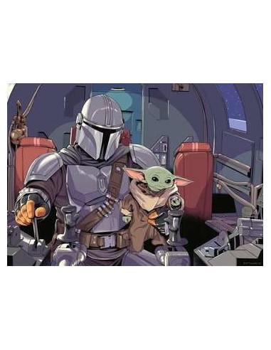 Ravensburger Star Wars  The Mandalorian Puzzle 1000 pz Televisione film