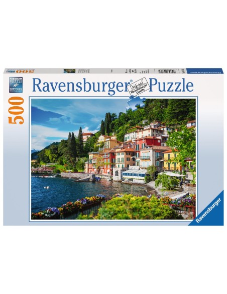 Ravensburger Lake Como, Italy Puzzle 500 pz Vacanze