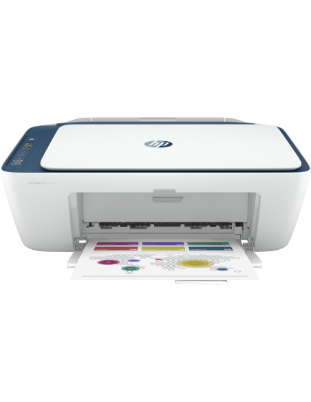 HP Stampante multifunzione HP DeskJet 2721e, Colore, Stampante per Casa, Stampa, copia, scansione, wireless HP+ idonea a HP