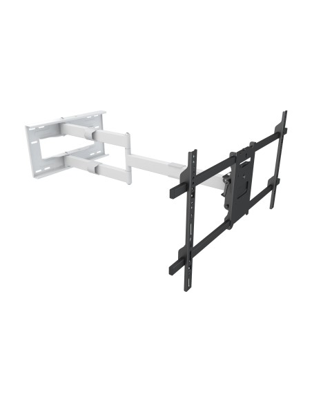 Multibrackets 6874 Supporto TV a parete 190,5 cm (75") Nero, Bianco
