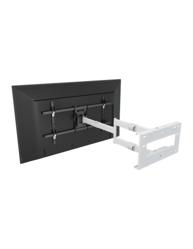 Multibrackets 6874 Supporto TV a parete 190,5 cm (75") Nero, Bianco