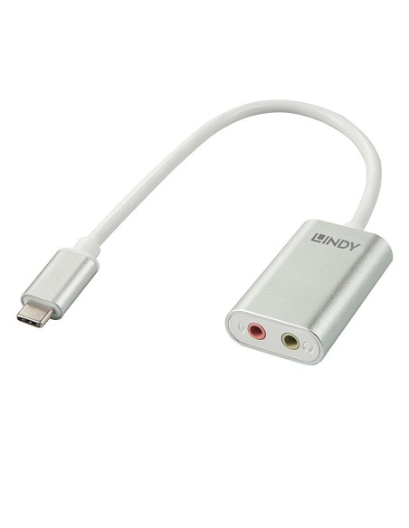 Lindy 42711 cavo per cellulare Bianco USB C 3.5mm
