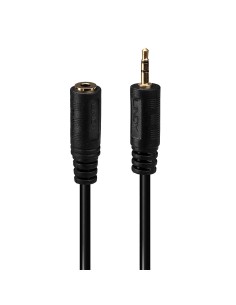 Lindy 35698 cavo audio 0,2 m 2.5mm 3.5mm Nero