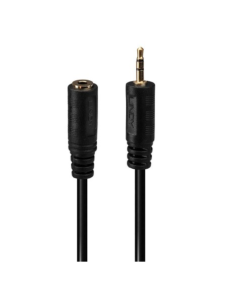 Lindy 35698 cavo audio 0,2 m 2.5mm 3.5mm Nero