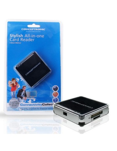 Conceptronic USB 2.0 All in One memory card reader writer