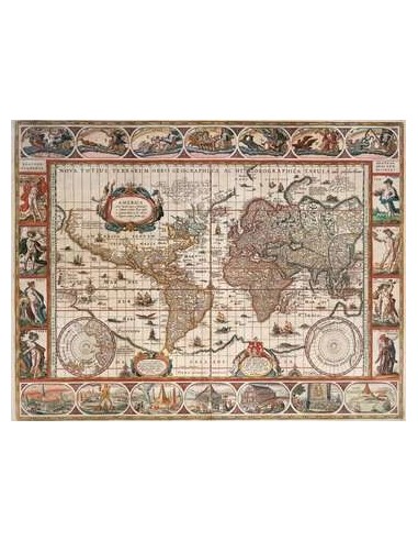 Ravensburger Mappamondo 1650 Puzzle 2000 pezzi (16633)