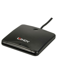 Lindy 42768 lettore di carte magnetiche Nero USB