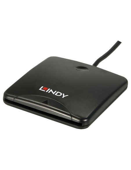 Lindy 42768 lettore di carte magnetiche Nero USB