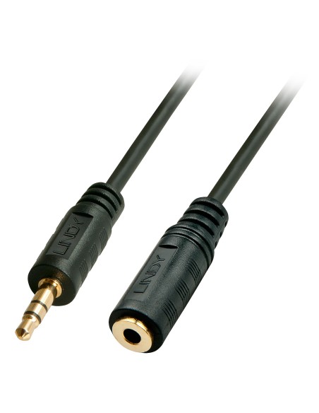 Lindy 35652 cavo audio 2 m 3.5mm Nero