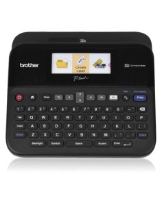 Brother PT-D600VP stampante per etichette (CD) Trasferimento termico 180 x 360 DPI Cablato TZe QWERTY