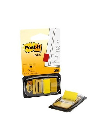 3M I680-5 etichetta autoadesiva Rettangolo Rimovibile Giallo 50 pz