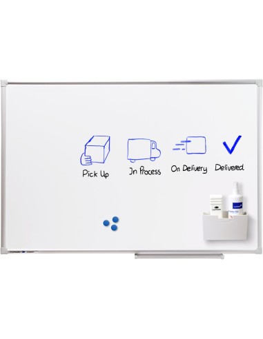 Legamaster ECONOMY, 60 x 90 cm lavagna 883 x 583 mm Acciaio Magnetico