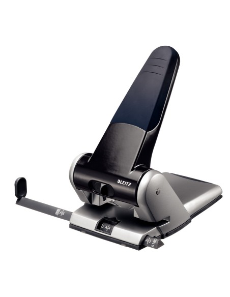 Leitz 5180 perforatore e accessori 65 fogli Nero, Grigio