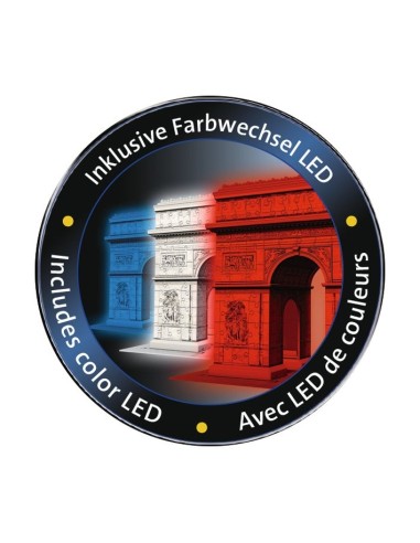Ravensburger Arc De Triomphe Night Edition 3D Puzzle Puzzle 3D 216 pz Edifici