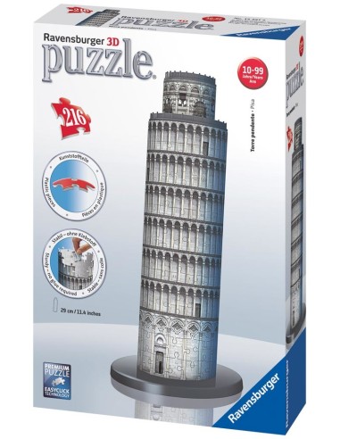 Ravensburger Leaning Tower of Piya 3D Puzzle 216 pz Edifici