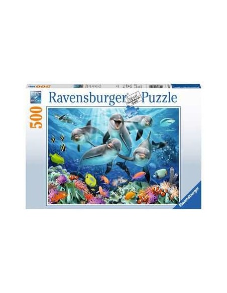 Ravensburger Delfini. Puzzle 500 Pezzi