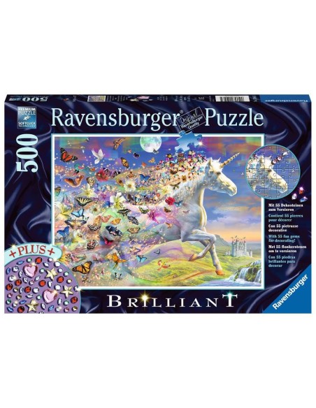 Ravensburger 15046 puzzle Puzzle di contorno 500 pz Animali