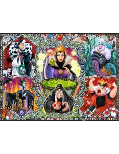 Ravensburger Disney Wicked Women Puzzle 1000 pz Cartoni 2