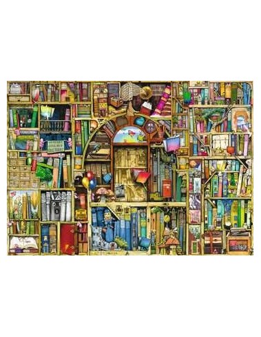 Ravensburger Colin Thompson - The Bizarre Bookshop Puzzle 1000 pz Arte
